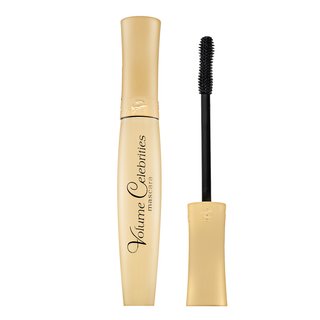 Eveline Volume Celebrities Mascara řasenka pro prodloužení řas a objem Deep Black 9 ml