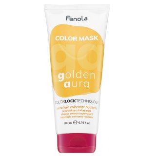 Fanola Color Mask vyživující maska s barevnými pigmenty pro oživení barvy Golden Aura 200 ml