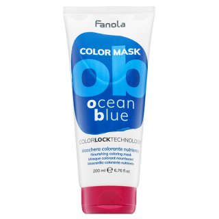 Levně Fanola Color Mask vyživující maska s barevnými pigmenty pro oživení barvy Ocean Blue 200 ml