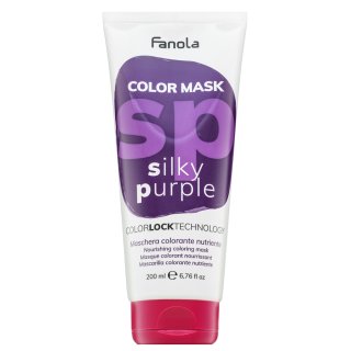 Levně Fanola Color Mask vyživující maska s barevnými pigmenty pro oživení barvy Silky Purple 200 ml
