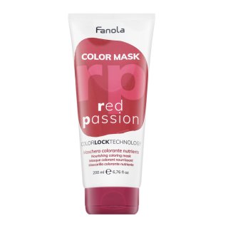 Levně Fanola Color Mask vyživující maska s barevnými pigmenty pro oživení červených odstínů Red Passion 200 ml