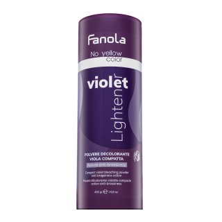 Levně Fanola No Yellow Color Compact Violet Bleaching Powder pudr pro zesvětlení vlasů 450 g