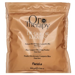 Levně Fanola Oro Therapy 24k De-Color Keratin melírovací prášek pro zesvětlení vlasů 500 g