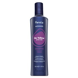 Fanola Wonder No Yellow Extra Care Shampoo šampon pro neutralizaci žlutých tónů 350 ml