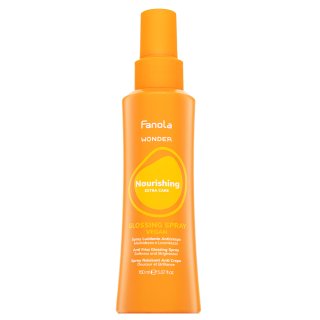 Levně Fanola Wonder Nourishing Extra Care Glossing Spray bezoplachová péče pro hebkost a lesk vlasů 150 ml