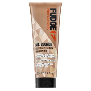 Levně Fudge Professional All Blonde Colour Lock Shampoo ochranný šampon pro barvené vlasy 250 ml