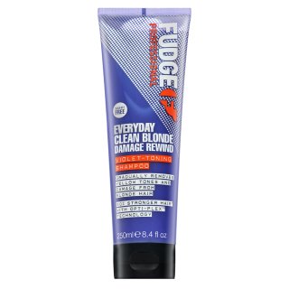 Levně Fudge Professional Clean Blonde Damage Rewind Everyday Violet-Toning Shampoo tónovací šampon pro neutralizaci žlutých tónů 250 ml