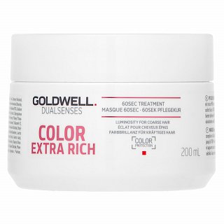 Levně Goldwell Dualsenses Color Extra Rich 60sec Treatment maska pro barvené vlasy 200 ml