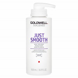 Levně Goldwell Dualsenses Just Smooth 60sec Treatment uhlazující maska pro nepoddajné vlasy 500 ml