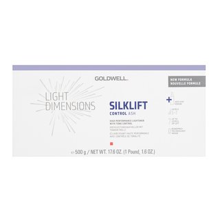 Goldwell Light Dimensions Silklift Control Ash profesionální melírovací barva 500 g