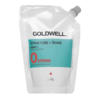 Levně Goldwell Structure + Shine Agent 1 Softening Cream regenerační krém pro uhlazení a lesk vlasů 400 g