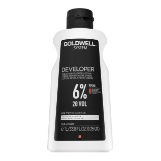 Goldwell System Cream Developer Lotion vyvíjecí emulze pro všechny typy vlasů 6% 20 Vol. 1000 ml