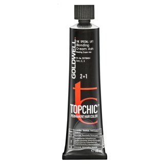 Goldwell Topchic Hair Color profesionální permanentní barva na vlasy pro všechny typy vlasů Blonding Cream - Ash 60 g