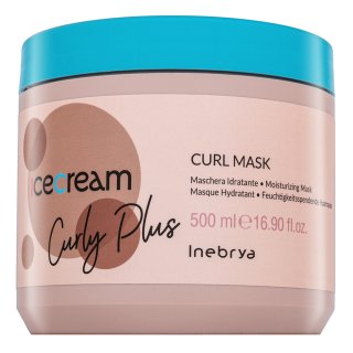 Inebrya Ice Cream Curly Plus Curl Mask posilující maska proti krepatění vlasů 500 ml