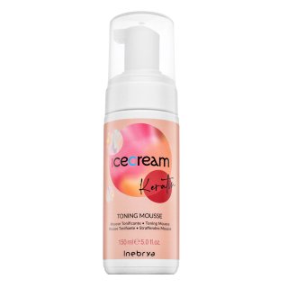 Inebrya Ice Cream Keratin Toning Mousse ošetřující pěna s keratinem 150 ml