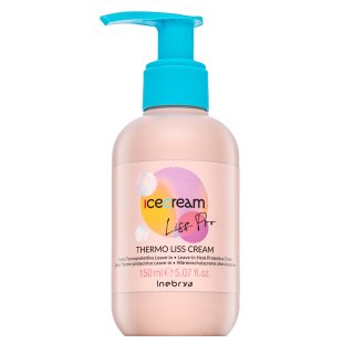 Inebrya Ice Cream Liss Pro Thermo Liss Cream stylingový krém pro tepelnou úpravu vlasů 150 ml