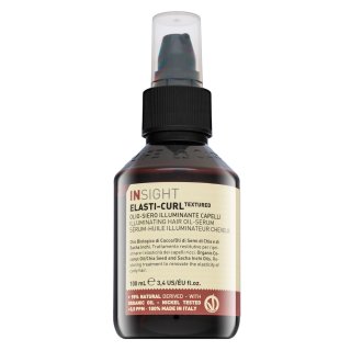 Levně Insight Elasti-Curl Textured Illuminating Hair Oil-Serum olejové sérum pro vlnité a kudrnaté vlasy 100 ml