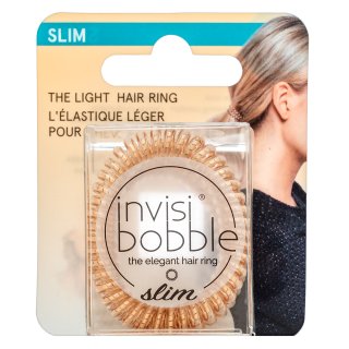 Levně InvisiBobble Slim Bronze 3 pcs gumička do vlasů