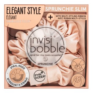 Levně InvisiBobble Sprunchie Slim Ballerina Bow gumička do vlasů