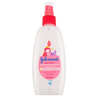 Johnson's Shiny & Soft Conditioning Spray bezoplachový kondicionér pro děti 200 ml