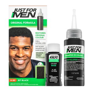 Just For Men Autostop Hair Colour barevný šampon pro muže H60 Natural Jet Black 35 g
