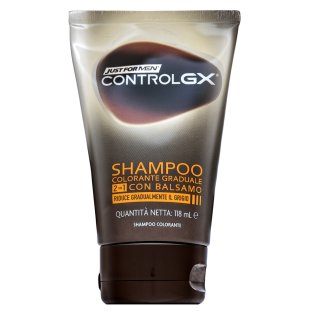 Just for Men Control GX Shampoo šampon a kondicionér pro šedivé vlasy pro muže 118 ml