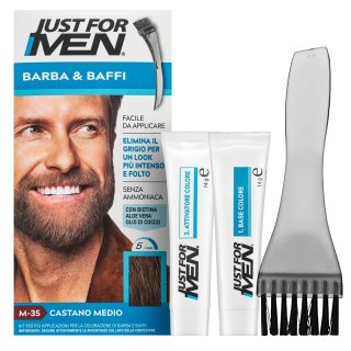 Just For Men Moustache & Beard Color barva na vousy M35 Medium Brown