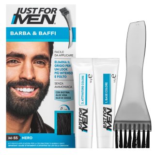 Just For Men Moustache & Beard Color barva na vousy M55 Black