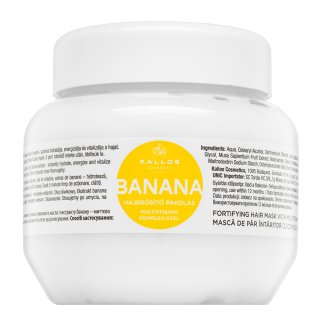 Kallos Banana Fortifying Hair Mask posilující maska pro oslabené vlasy 275 ml