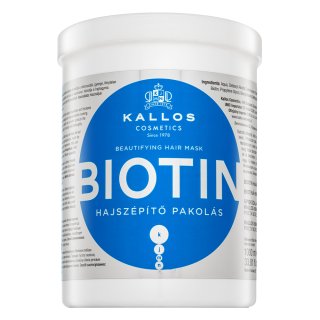 Kallos Biotin Beautifying Hair Mask posilující maska pro oslabené vlasy 1000 ml