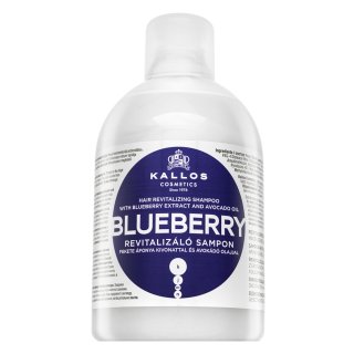 Levně Kallos Blueberry Hair Revitalizing Shampoo vyživující šampon s hydratačním účinkem 1000 ml