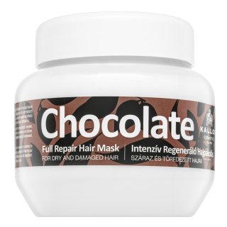 Levně Kallos Chocolate Full Repair Hair Mask posilující maska pro velmi poškozené vlasy 275 ml