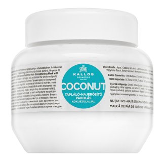 Levně Kallos Coconut Nutritive-Hair Strengthening Mask posilující maska pro všechny typy vlasů 275 ml