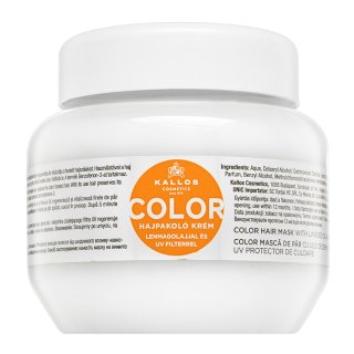 Levně Kallos Color Hair Mask vyživující maska pro barvené a melírované vlasy 275 ml