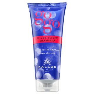 Levně Kallos GoGo Silver Reflex Shampoo tónovací šampon pro platinově blond a šedivé vlasy 200 ml