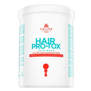 Levně Kallos Hair Pro-Tox Hair Mask vyživující maska s keratinem 1000 ml