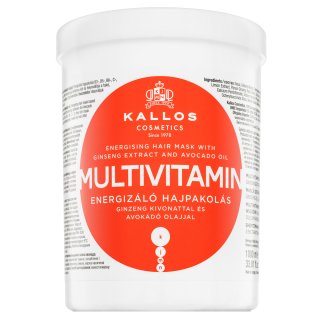 Kallos Multivitamin Energising Hair Mask posilující maska pro všechny typy vlasů 1000 ml