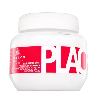 Levně Kallos Placenta Hair Mask vyživující maska na vlasy 275 ml