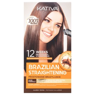 Levně Kativa Brazilian Straightening Kit sada s keratinem pro narovnání vlasů 225 ml