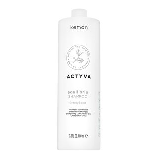 Kemon Actyva Equilibrio Shampoo čisticí šampon pro rychle se mastící vlasy 1000 ml