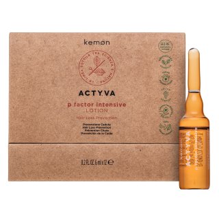 Kemon Actyva P Factor Intensive Lotion Hair Loss Prevention vlasová kúra proti vypadávání vlasů 12 x 6 ml