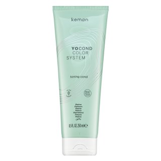 Kemon Yo Cond Color System Toning Cond tónovací kondicionér pro oživení barvy Platinum 250 ml