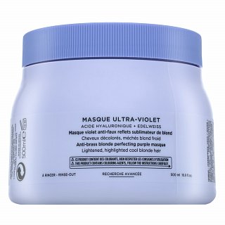 Levně Kérastase Blond Absolu Masque Ultra-Violet maska pro platinově blond a šedivé vlasy 500 ml