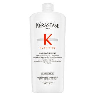 Levně Kérastase Nutritive Bain Satin Riche vyživující šampon pro velmi suché a poškozené vlasy 1000 ml