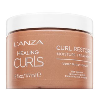 Levně L’ANZA Healing Curls Curl Restore Moisture Treatment posilující maska pro vlnité a kudrnaté vlasy 177 ml