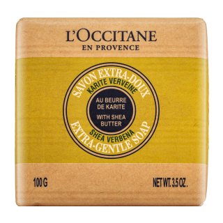 Levně L'Occitane Shea Butter vyživující mýdlo Shea Verbena Extra Gentle Soap 100 g