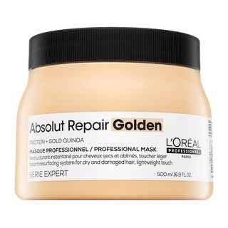 Levně L´Oréal Professionnel Série Expert Absolut Repair Gold Quinoa + Protein Golden Masque vyživující maska pro velmi poškozené vlasy 500 ml