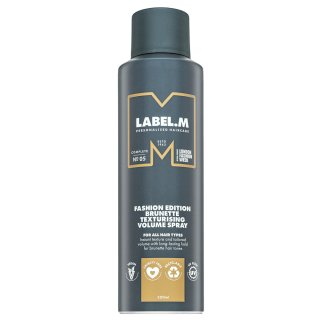 Label.M Fashion Edition Brunette Texturising Volume Spray objemový sprej pro hnědé vlasy 200 ml