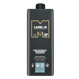 label.m Botanical Nourishing Shampoo intenzivně vyživující šampon pro všechny typy vlasů 1000 ml