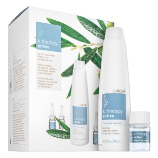 Lakmé K.Therapy Active Pack sada proti vypadávání vlasů 300 ml + 8 x 6 ml